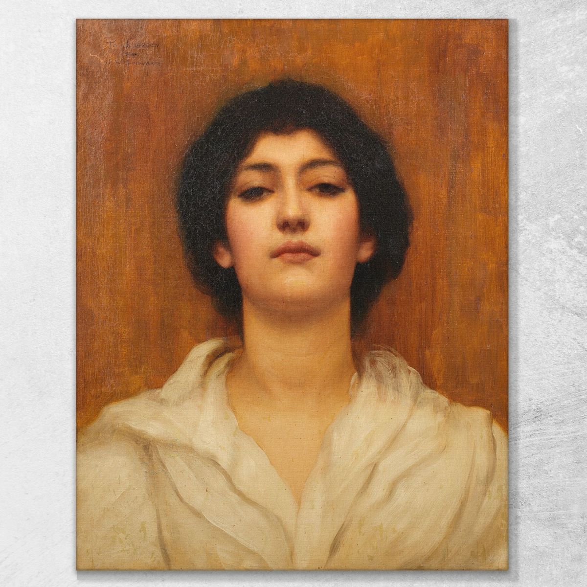 A Beauty John William Godward jwg1 canvas print 