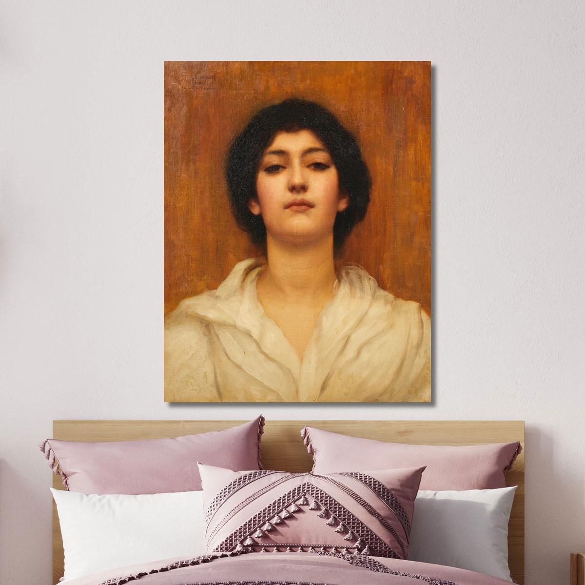 A Beauty John William Godward jwg1 canvas print 