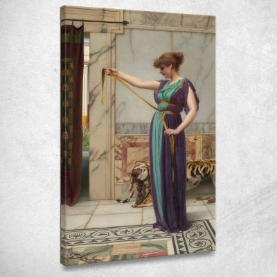 A Pompeian Lady 2 John William Godward jwg7 canvas print 