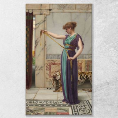A Pompeian Lady 2 John William Godward jwg7 canvas print 
