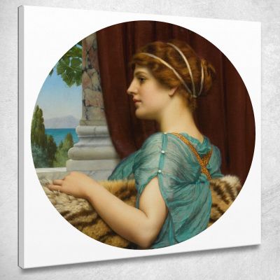 A Pompeian Lady 3 John William Godward jwg8 canvas print 