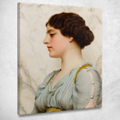 A Roman Beauty John William Godward jwg11 canvas print 