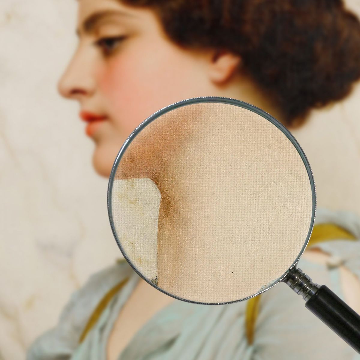A Roman Beauty John William Godward jwg11 canvas print