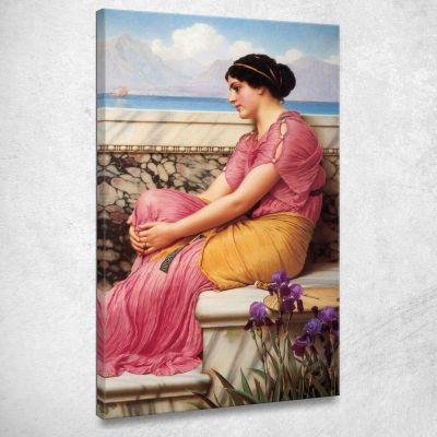 Absence Makes The Heart Grow Fonder John William Godward jwg13 canvas print 