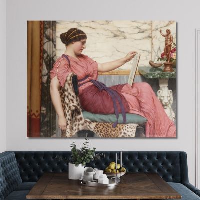 An Amateur John William Godward jwg14 canvas print 