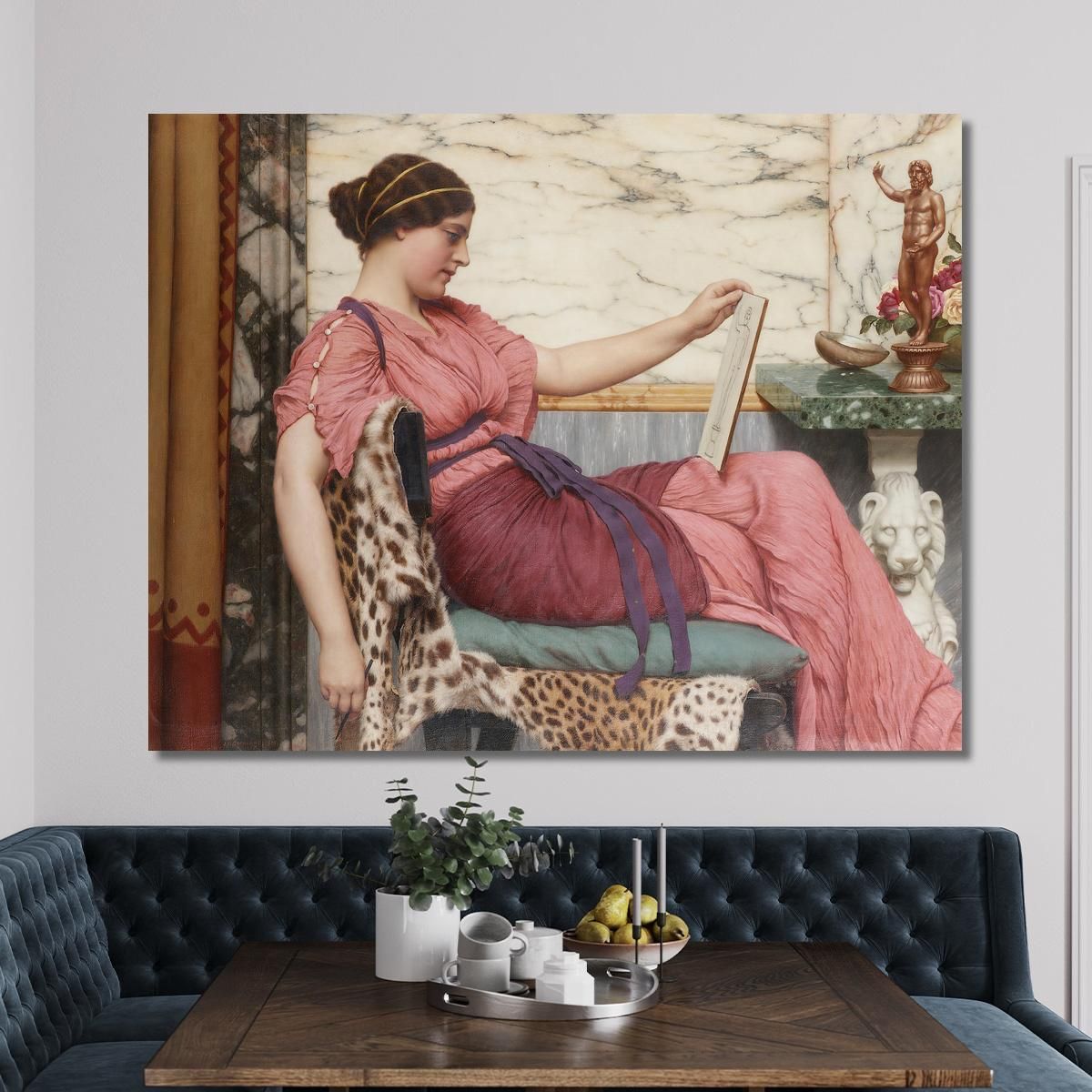 An Amateur John William Godward jwg14 canvas print 