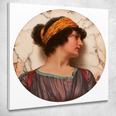 Androclea John William Godward jwg17 canvas print 