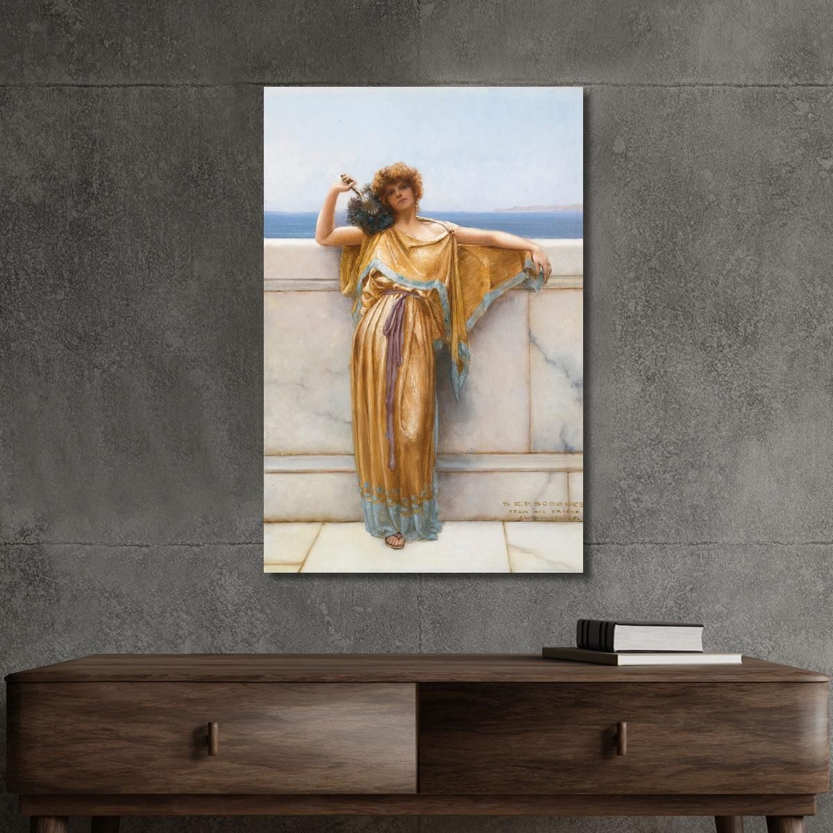 Clymene John William Godward jwg24 canvas print 