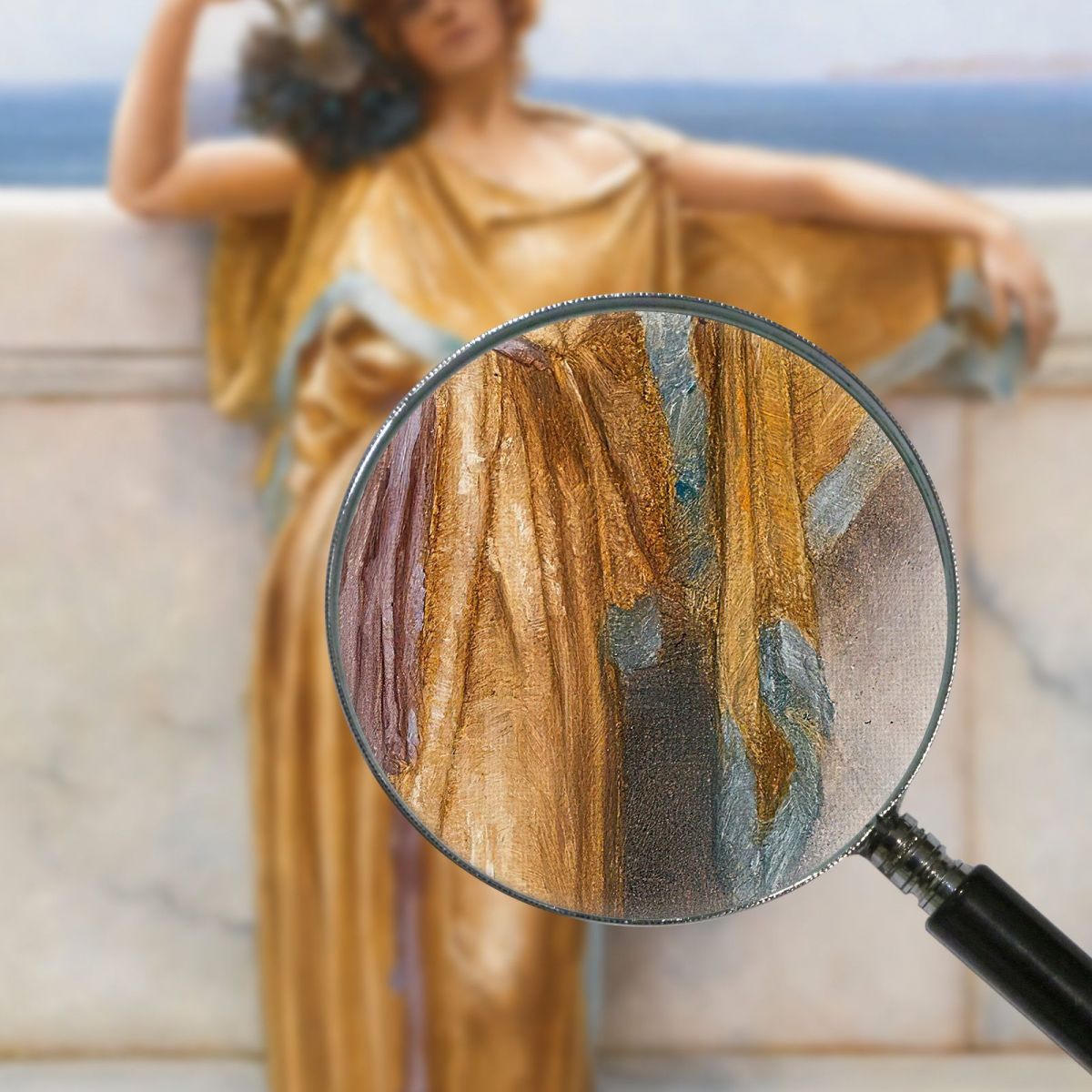 Clymene John William Godward jwg24 canvas print