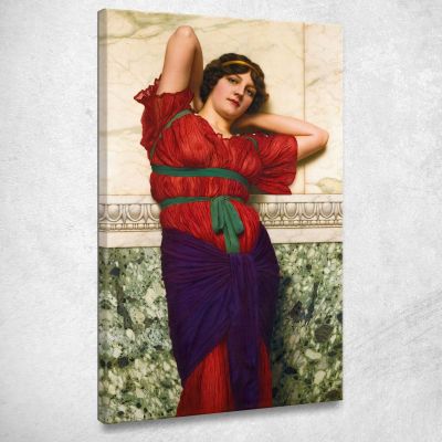 Contemplation 2 John William Godward jwg25 canvas print 
