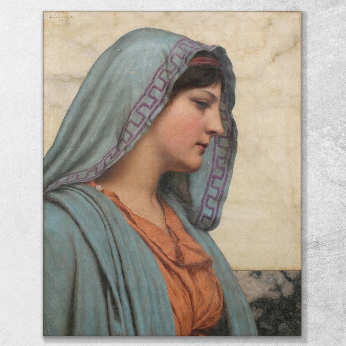 Of Cythera John William Godward jwg27 canvas print 