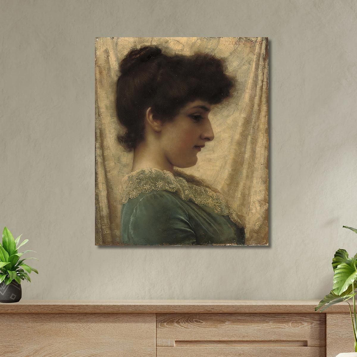 Dora 1887 John William Godward jwg30 canvas print 