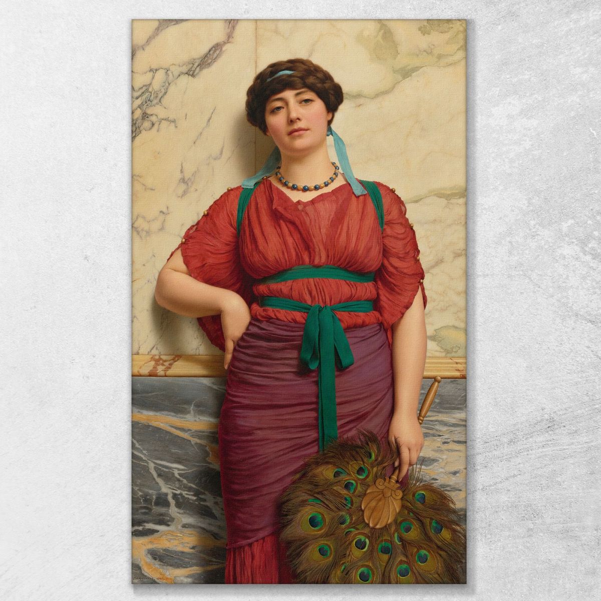Eurypyle John William Godward jwg31 canvas print 