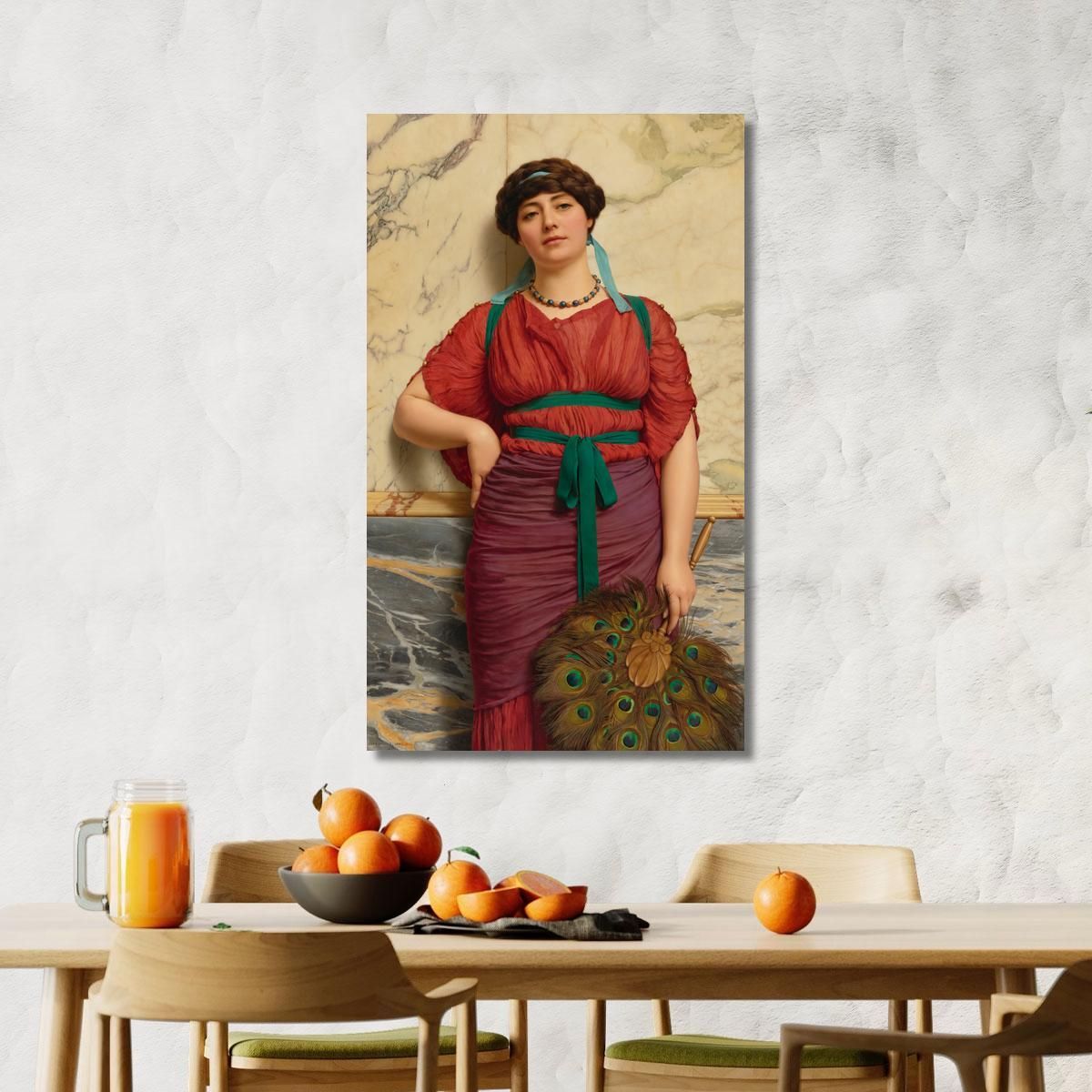 Eurypyle John William Godward jwg31 canvas print 