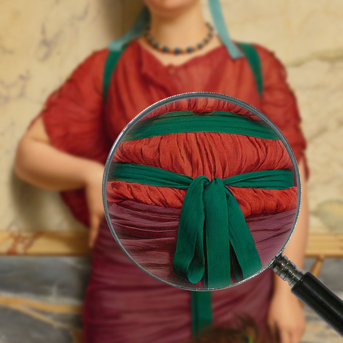 Eurypyle John William Godward jwg31 canvas print