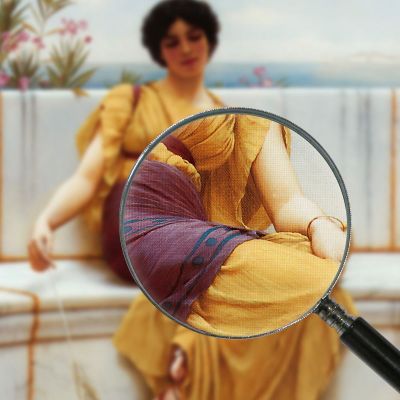 Idleness John William Godward jwg37 canvas print