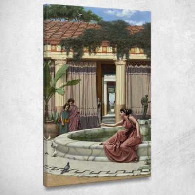 Innocent Amusements John William Godward jwg41 canvas print 