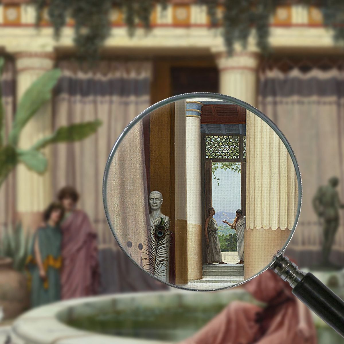 Innocent Amusements John William Godward jwg41 canvas print