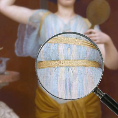 Ione John William Godward jwg42 canvas print
