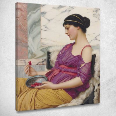 Ismenia John William Godward jwg44 canvas print 