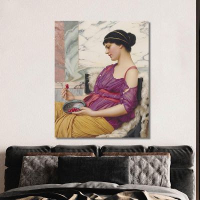 Ismenia John William Godward jwg44 canvas print 
