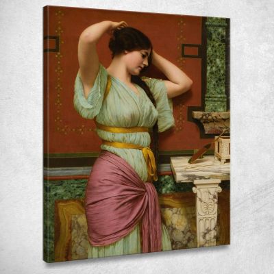 Julia John William Godward jwg45 canvas print 