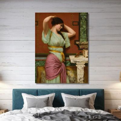 Julia John William Godward jwg45 canvas print 
