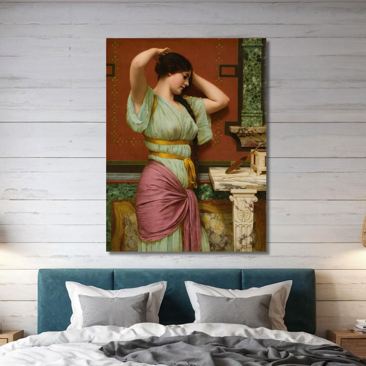 Julia John William Godward jwg45 canvas print 
