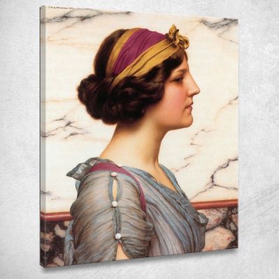 Megilla John William Godward jwg49 canvas print 