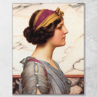 Megilla John William Godward jwg49 canvas print 