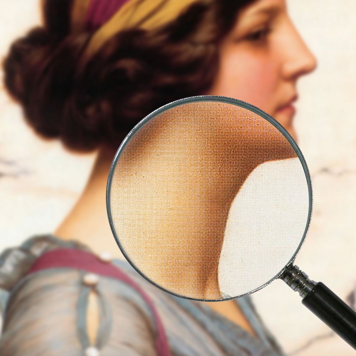 Megilla John William Godward jwg49 canvas print
