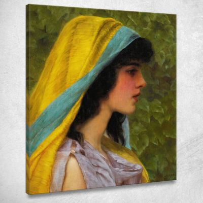 Melissa John William Godward jwg50 canvas print 