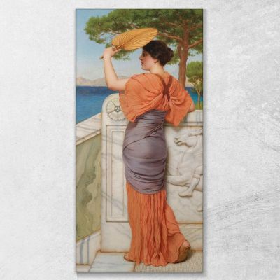 On The Balcony John William Godward jwg55 canvas print 