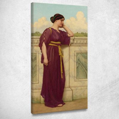 Soft Falls The Eventide John William Godward jwg63 canvas print 