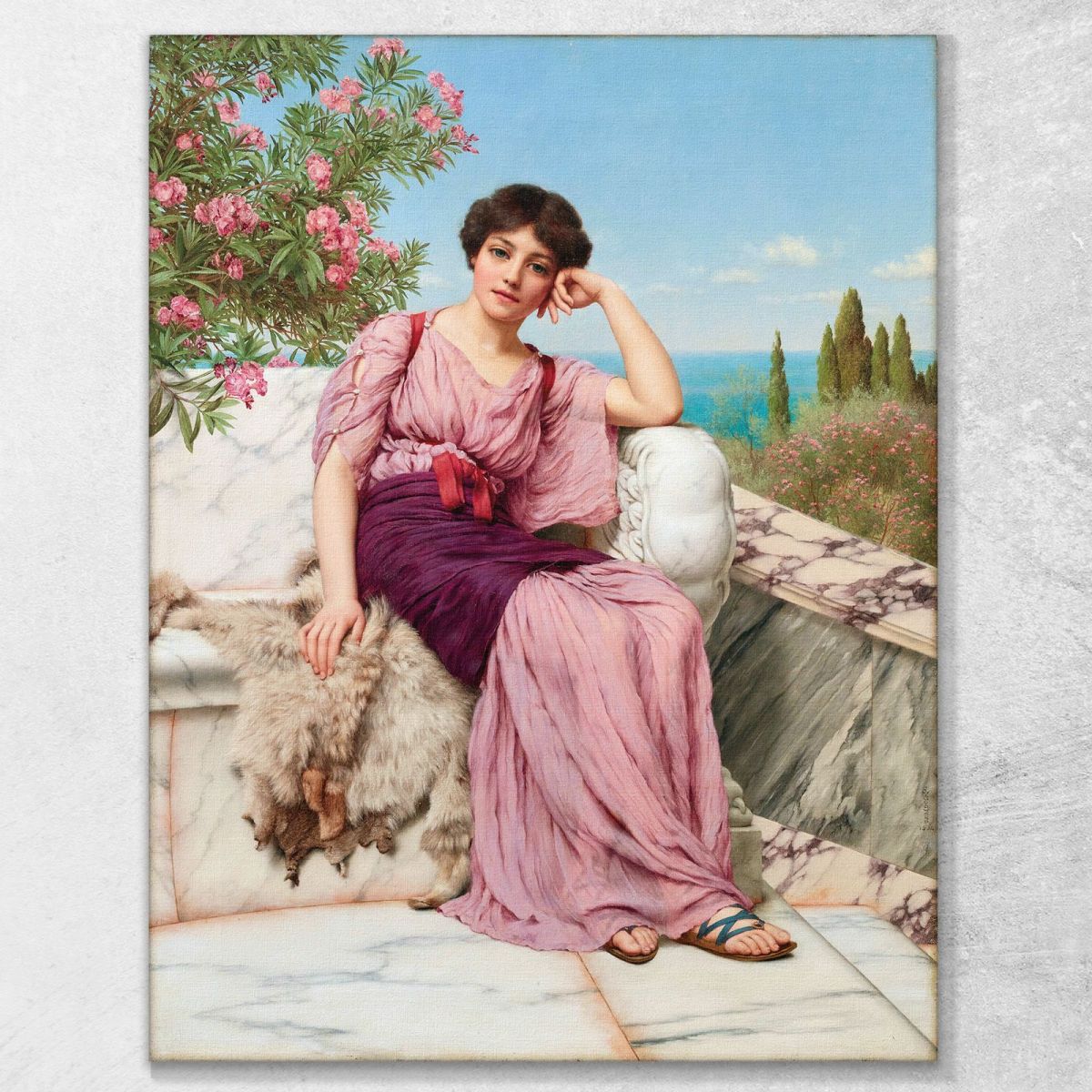 Sweet Dreams John William Godward jwg69 canvas print 