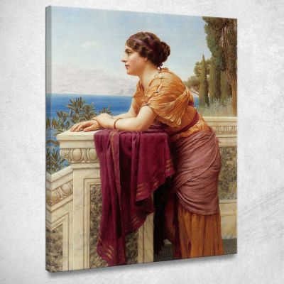 The Belvedere John William Godward jwg71 canvas print 