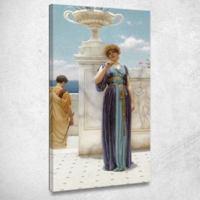 The Engagement Ring 2 John William Godward jwg74 canvas print 