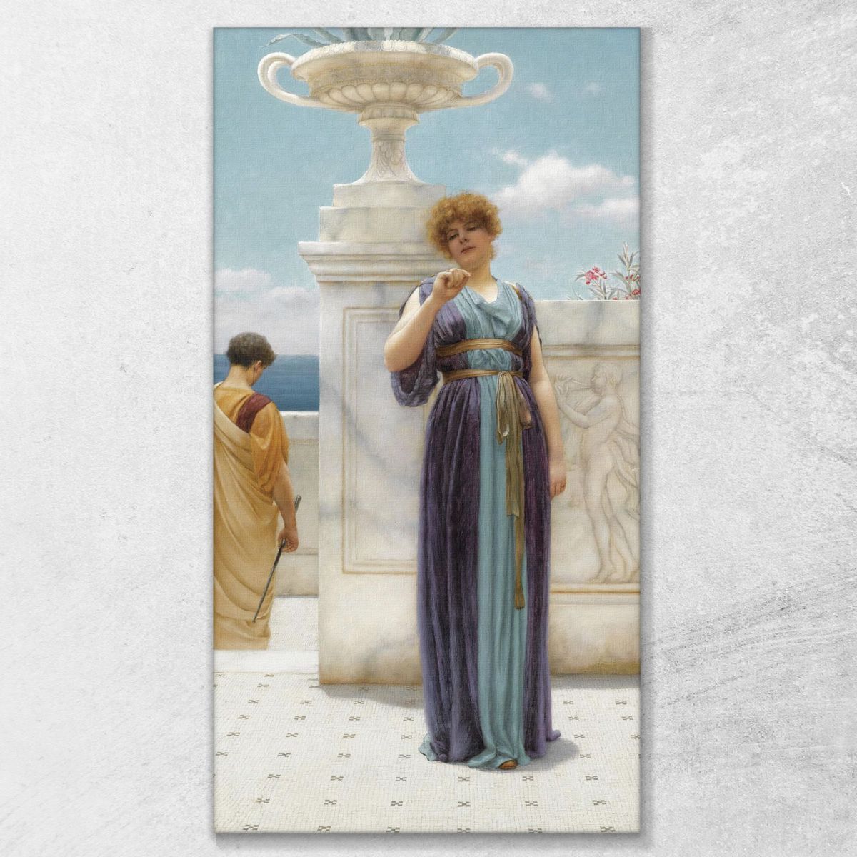 The Engagement Ring 2 John William Godward jwg74 canvas print 