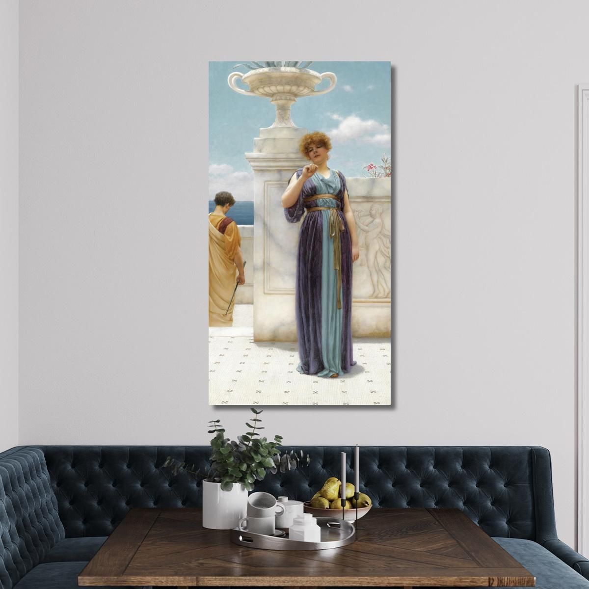 The Engagement Ring 2 John William Godward jwg74 canvas print 