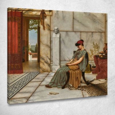 The Engagement Ring John William Godward jwg75 canvas print 