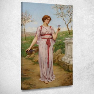 The Posy John William Godward jwg79 canvas print 