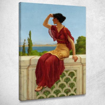 The Signal John William Godward jwg81 canvas print 