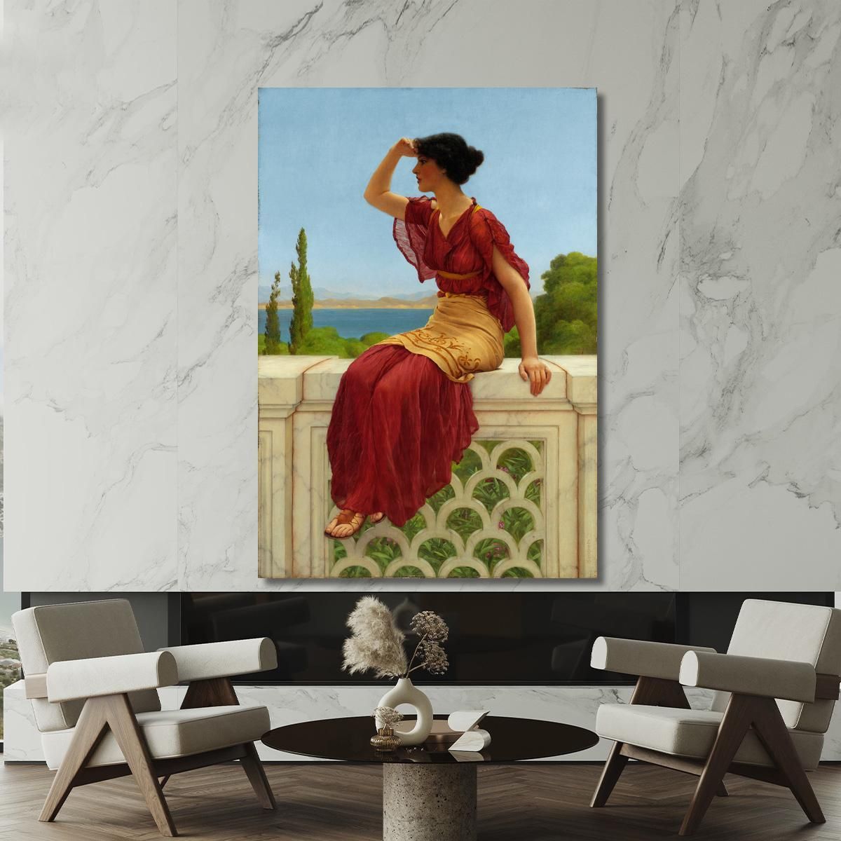 The Signal John William Godward jwg81 canvas print 