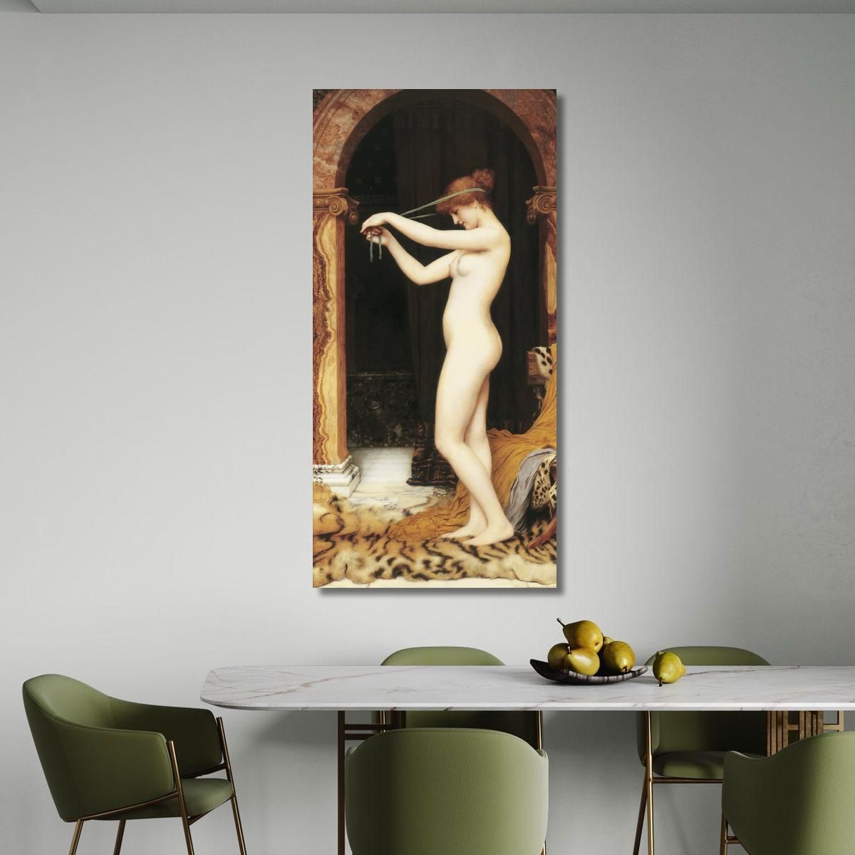 Venus John William Godward jwg88 canvas print 