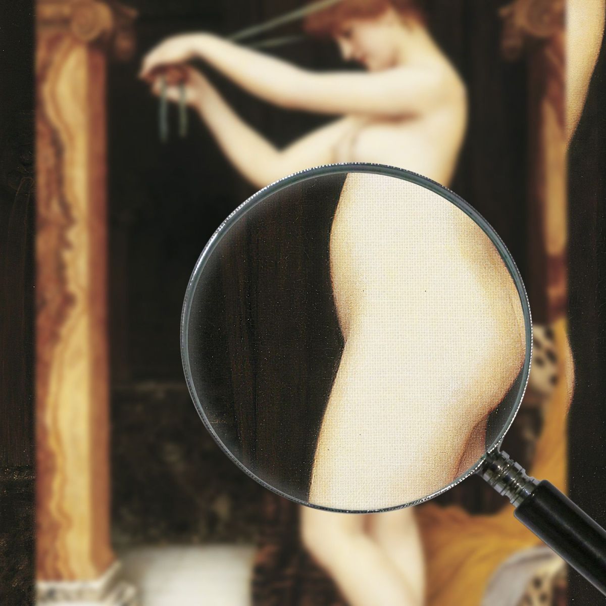 Venus John William Godward jwg88 canvas print