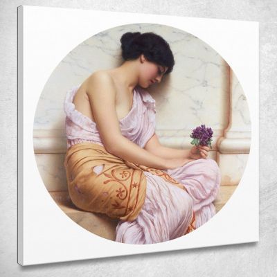 Violets Sweet Violets John William Godward jwg89 canvas print 