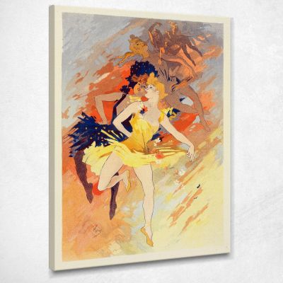 Dance Jules Chéret jch49 canvas print 