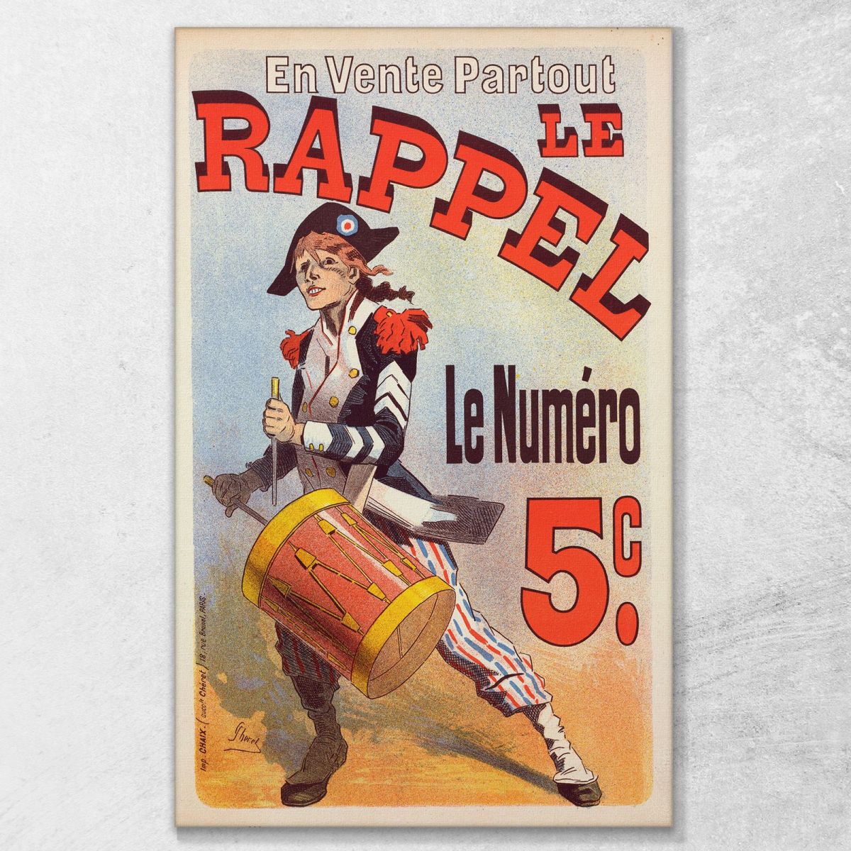 The Reminder Jules Chéret jch65 canvas print 