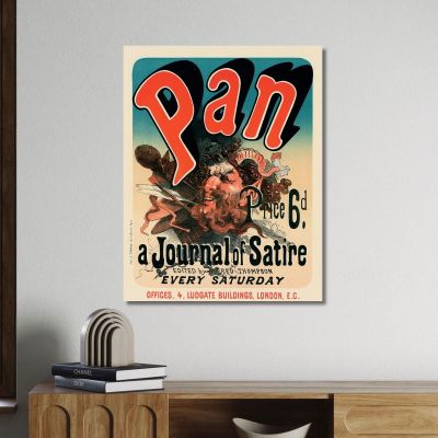 Pan Jules Chéret jch87 canvas print 