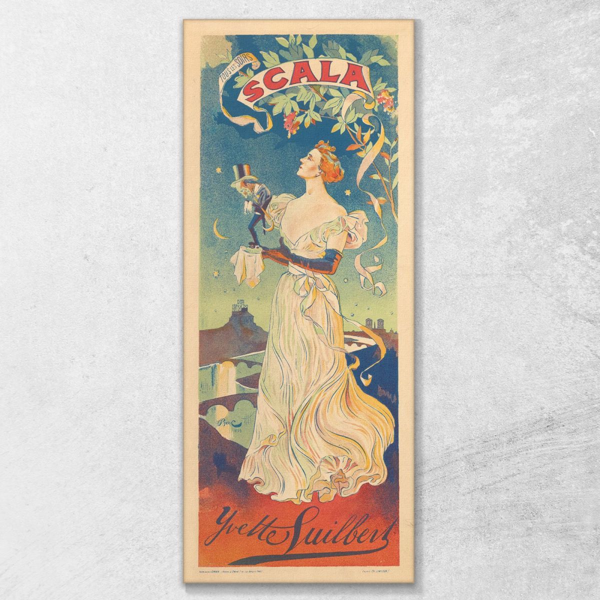 Scala Jules Chéret jch103 canvas print 